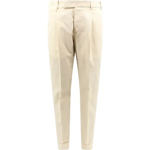 Trousers with Button and Zip Closure , male, Sizes: S, L, 3XL, M, 2XL - PT Torino - Modalova