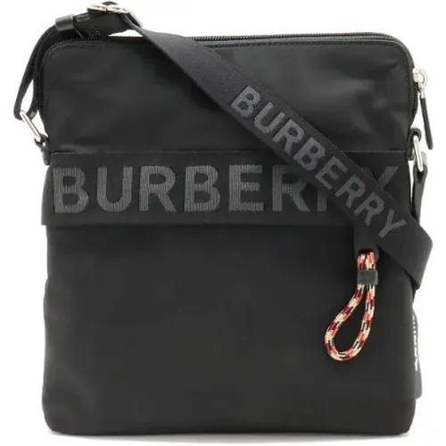 Pre-owned Cross Body Bags, female, , Size: ONE SIZE Pre-owned Canvas shoulder-bags - Burberry Vintage - Modalova