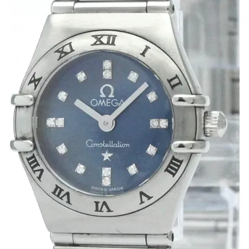 Pre-owned Watches, female, , Size: ONE SIZE Pre-owned Stainless Steel watches - Omega Vintage - Modalova