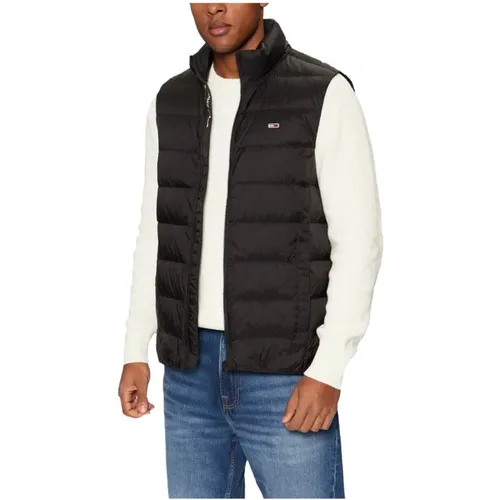 Vests, male, , Size: XL Down Vest with Wind and Water Resistance - Tommy Hilfiger - Modalova