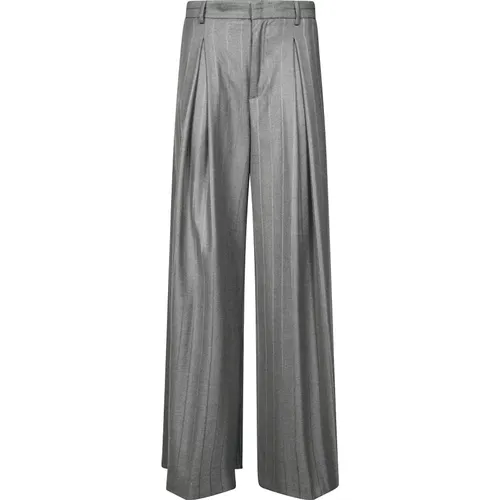 Wide Trousers, female, , Size: L Wide Leg Pants - Andamane - Modalova