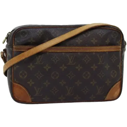 Pre-owned Canvas shoulder-bags , female, Sizes: ONE SIZE - Louis Vuitton Vintage - Modalova