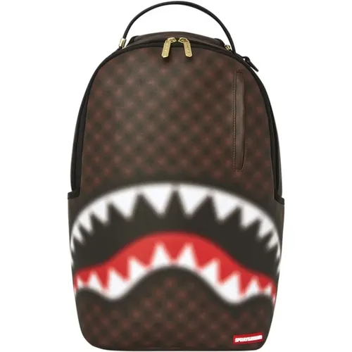 Backpacks, male, , Size: ONE SIZE Sharks In Paris Backpack Blur - Sprayground - Modalova