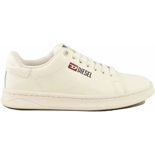 Leather Sneakers , female, Sizes: 5 UK, 8 UK, 6 UK, 7 UK - Diesel - Modalova