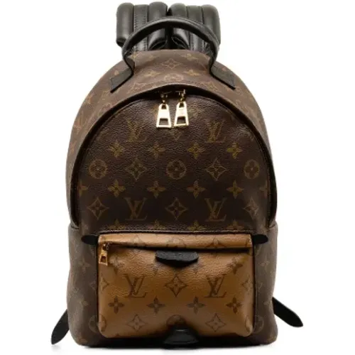 Pre-owned Backpacks, female, , Size: ONE SIZE Pre-owned Canvas backpacks - Louis Vuitton Vintage - Modalova