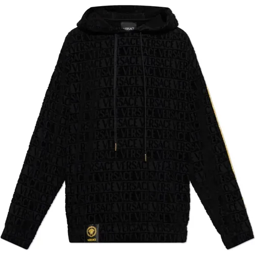 Hoodies, unisex, , Size: XL Sweatshirt with logo - Versace - Modalova