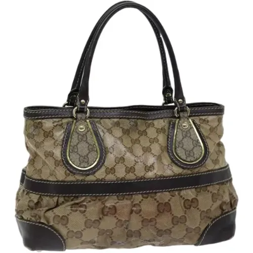 Pre-owned Canvas totes , female, Sizes: ONE SIZE - Gucci Vintage - Modalova