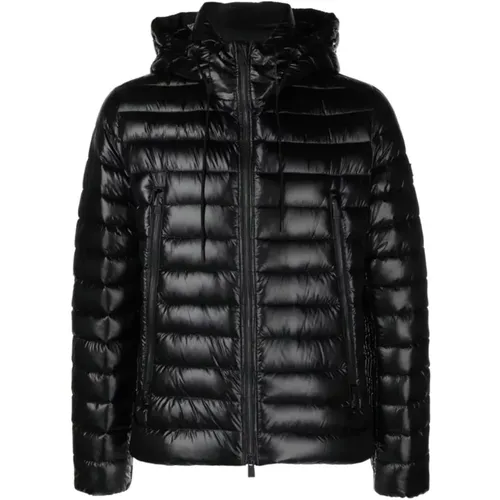 Shiny Down Jacket with Hood , male, Sizes: S, XL - Tatras - Modalova