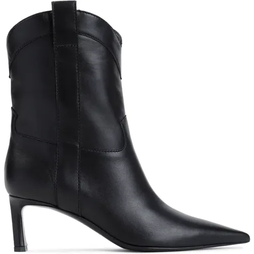 Elegant Ankle Bootie 60 , female, Sizes: 5 1/2 UK, 4 UK, 5 UK, 6 1/2 UK, 4 1/2 UK - Sergio Rossi - Modalova