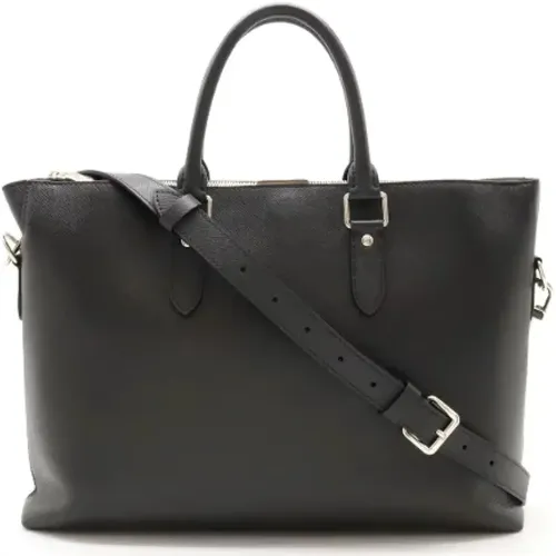 Pre-owned Tote Bags, male, , Size: ONE SIZE Pre-owned Leather shoulder-bags - Louis Vuitton Vintage - Modalova