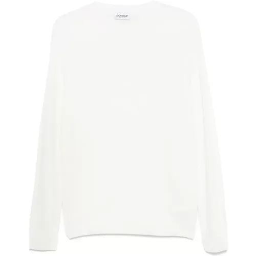 Cream Sweater , male, Sizes: 2XL, L, S, M, XL, 3XL - Dondup - Modalova