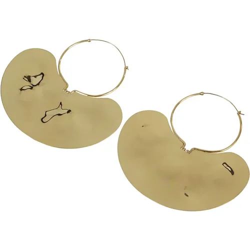 Iconic Large Hoop Earring , female, Sizes: ONE SIZE - Patou - Modalova