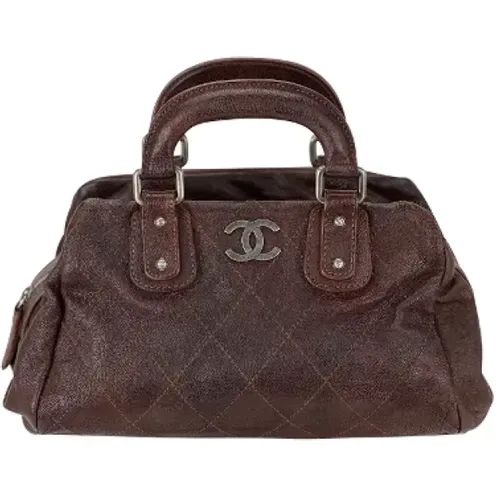 Gebrauchte Lederhandtaschen - Authentische Outdoor Ligne Doctor Bag - Chanel Vintage - Modalova