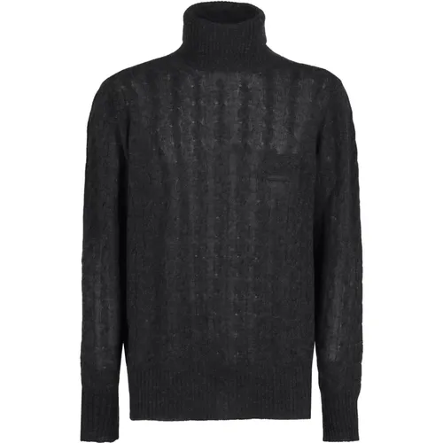 Kaschmir Kabelstrick Pullover , Herren, Größe: M - ETRO - Modalova