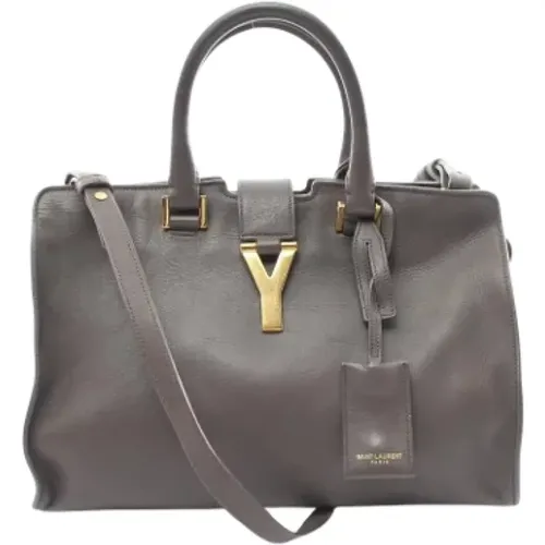 Pre-owned Leather handbags , female, Sizes: ONE SIZE - Yves Saint Laurent Vintage - Modalova