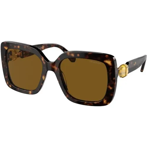 Polar Sunglasses Sk6001 , female, Sizes: 55 MM - Swarovski - Modalova