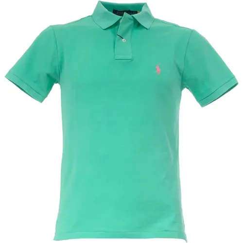 Slim-Fit Cotton Polo Shirt , male, Sizes: S - Polo Ralph Lauren - Modalova
