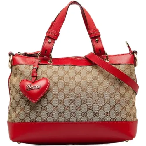 Pre-owned Canvas gucci-bags , female, Sizes: ONE SIZE - Gucci Vintage - Modalova