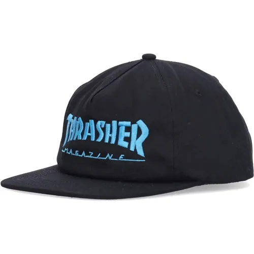 Caps, unisex, , Size: ONE SIZE Blue Skate Mag Logo Snapback Cap - Thrasher - Modalova