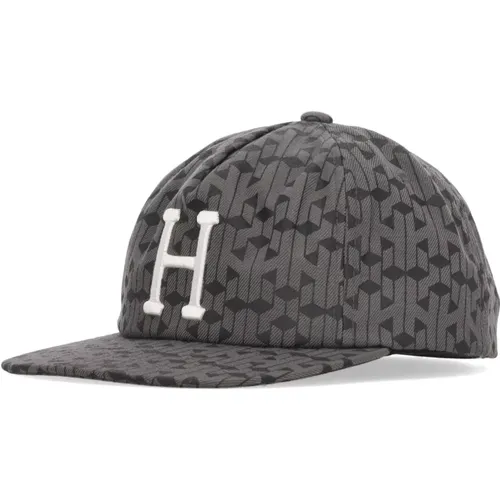 Caps, male, , Size: ONE SIZE Classic Flat Visor Hat Black - HUF - Modalova