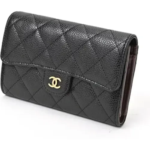 Pre-owned Wallets, female, , Size: ONE SIZE Pre-owned Leather wallets - Chanel Vintage - Modalova