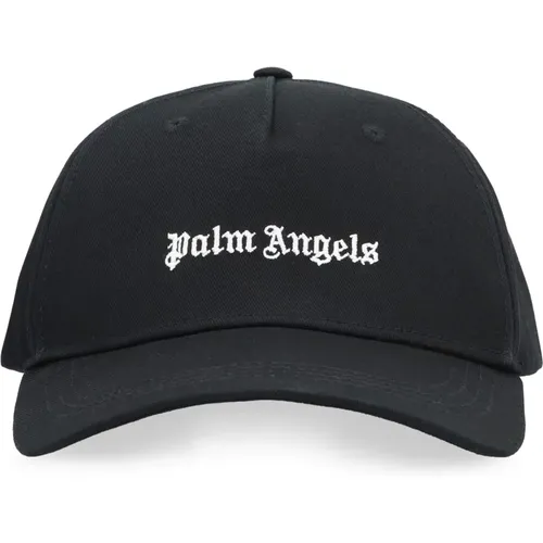 Logo Baseball Cap aus Polyester und Baumwolle - Palm Angels - Modalova