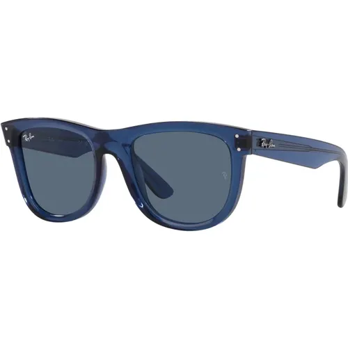 Transparent Blueavy Sungles , unisex, Sizes: 50 MM - Ray-Ban - Modalova