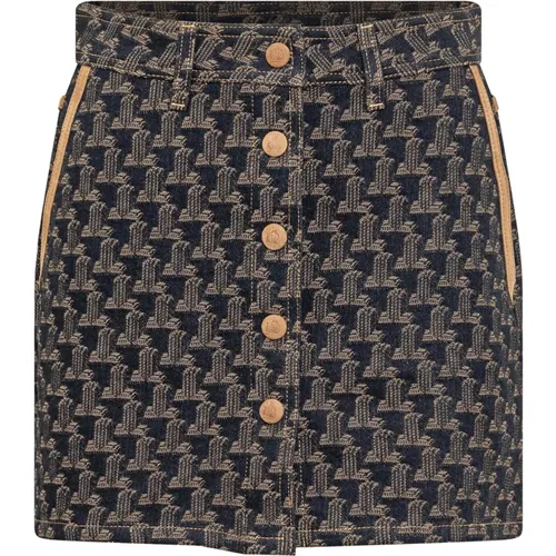 Denim Skirts , female, Sizes: XS, M - Lanvin - Modalova