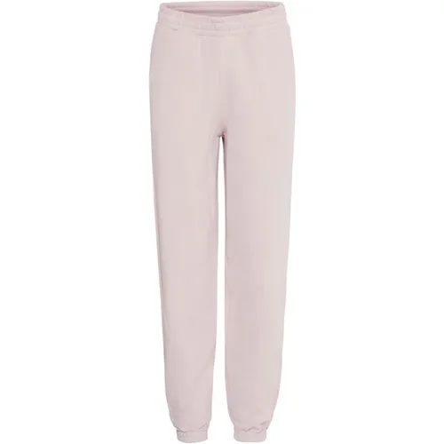 Vintage Lilac Sweatpants mit Coolen Details , Damen, Größe: M - Ball - Modalova