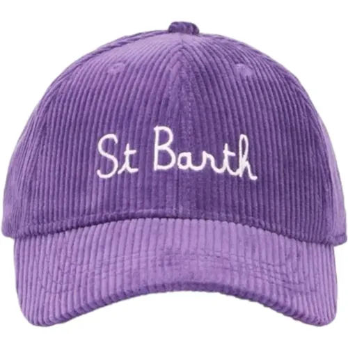 Lila Damen Hüte , Damen, Größe: ONE Size - MC2 Saint Barth - Modalova