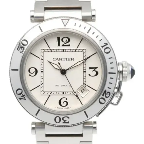 Pre-owned Watches, male, , Size: ONE SIZE Pre-owned Glass watches - Cartier Vintage - Modalova