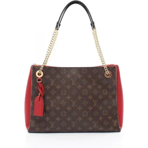 Pre-owned Tote Bags, female, , Size: ONE SIZE Pre-owned Canvas shoulder-bags - Louis Vuitton Vintage - Modalova