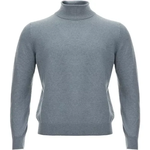 Luxus Grauer Kaschmirpullover fr Mnner - Gran Sasso - Modalova