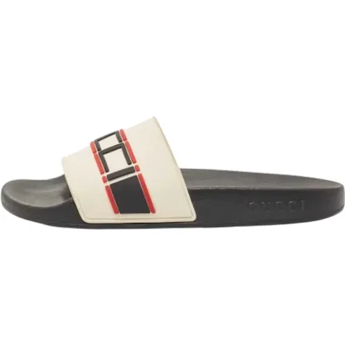 Pre-owned Flats, female, , Size: 8 US Pre-owned Rubber flats - Gucci Vintage - Modalova