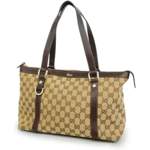 Pre-owned Canvas gucci-bags , female, Sizes: ONE SIZE - Gucci Vintage - Modalova