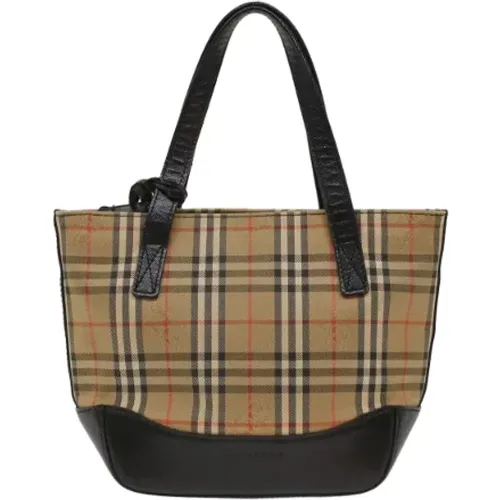 Pre-owned Tote Bags, female, , Size: ONE SIZE Pre-owned Fabric totes - Burberry Vintage - Modalova