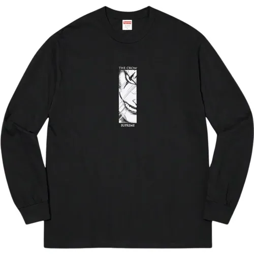 The Crow Long Sleeve Tee , male, Sizes: L, XL, S - Supreme - Modalova