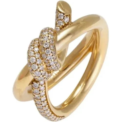 Pre-owned Jewellery, female, , Size: ONE SIZE Pre-owned Gold rings - Tiffany & Co. Pre-owned - Modalova