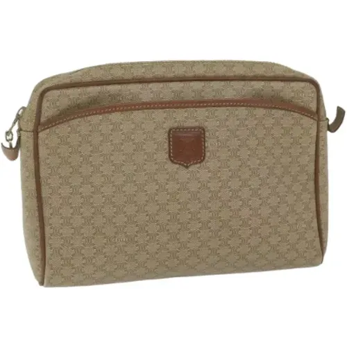 Pre-owned Clutches, female, , Size: ONE SIZE Pre-owned Canvas celine-bags - Celine Vintage - Modalova