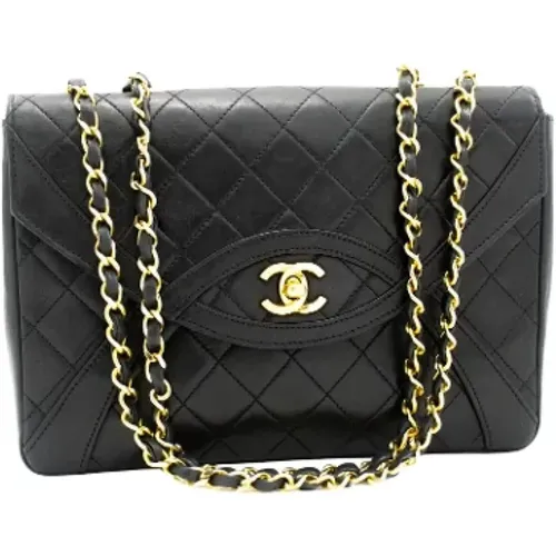 Pre-owned Leather Flap Bag , female, Sizes: ONE SIZE - Chanel Vintage - Modalova