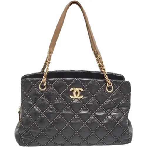 Pre-owned Leather chanel-bags , female, Sizes: ONE SIZE - Chanel Vintage - Modalova