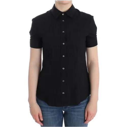 Cotton Shirt Top , female, Sizes: XS, S - John Galliano - Modalova