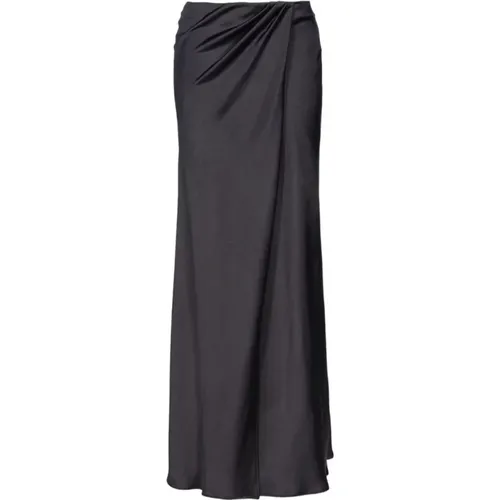 Schwarze Röcke für Frauen Aw23 , Damen, Größe: M - pinko - Modalova