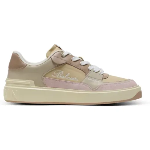 Sneakers B-Court Flip aus Kalbsleder , Damen, Größe: 41 EU - Balmain - Modalova