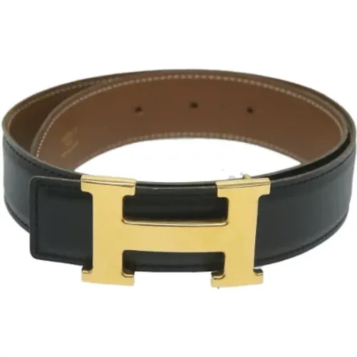 Pre-owned Belts, female, , Size: ONE SIZE Pre-owned Leather belts - Hermès Vintage - Modalova