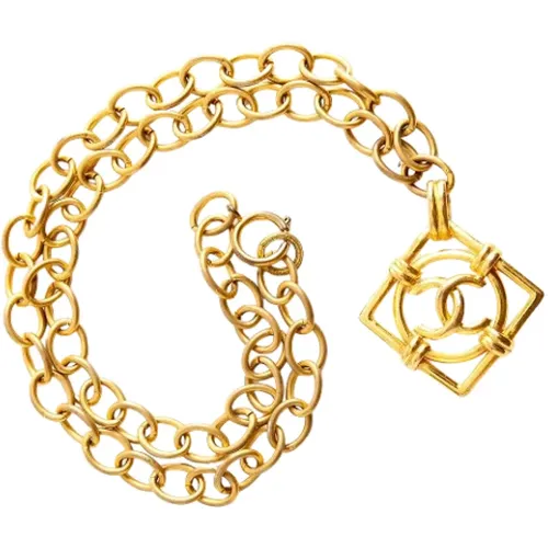 Pre-owned Jewellery, female, , Size: ONE SIZE Pre-owned Metal necklaces - Chanel Vintage - Modalova