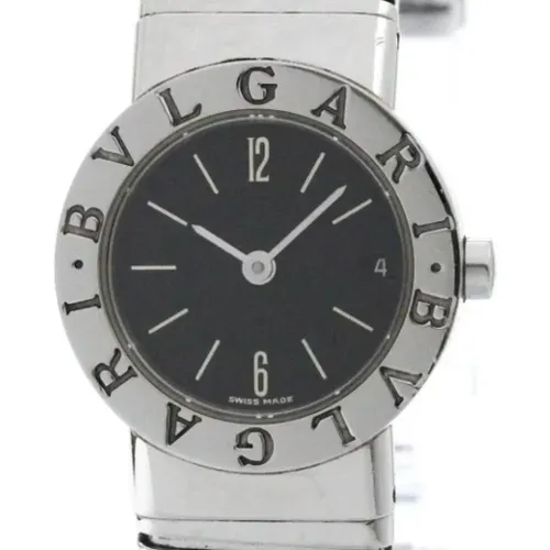 Pre-owned Watches, female, , Size: ONE SIZE Pre-owned Stainless Steel watches - Bvlgari Vintage - Modalova