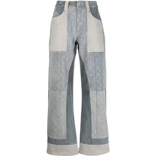 Womens Clothing Jeans Grey Aw23 , female, Sizes: S, M - Marine Serre - Modalova