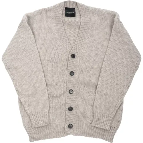 Cardigan , male, Sizes: M, L, S - Roberto Collina - Modalova