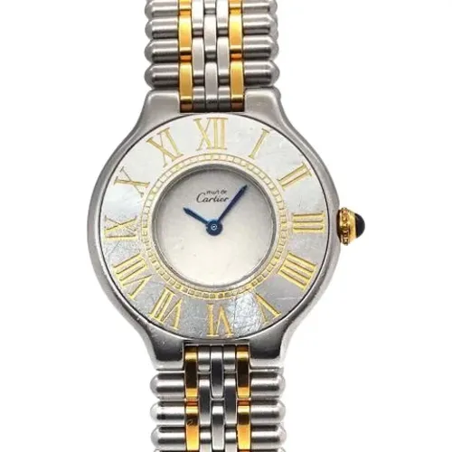 Pre-owned Watches, female, , Size: ONE SIZE Pre-owned Vintage Watch - Cartier Vintage - Modalova